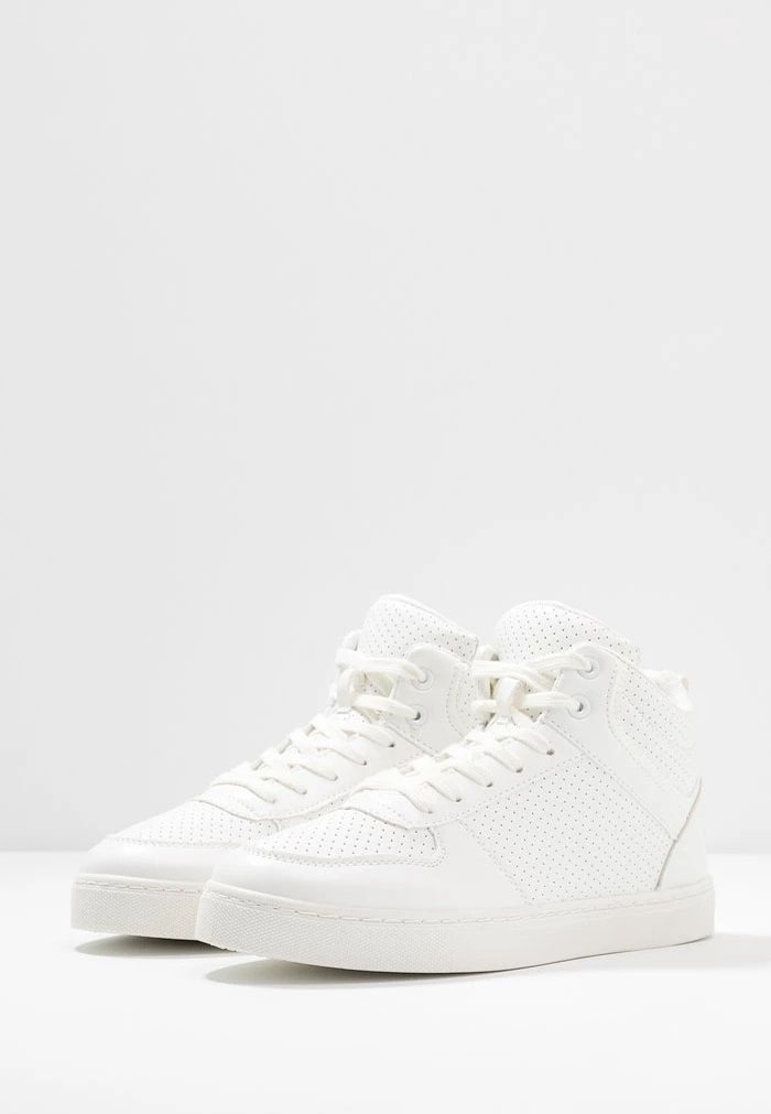 Basket ANNA FIELD Anna Field High-top Trainers Blanche Femme | LTM-0632259